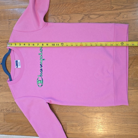 CHAMPION BRAND SIGNATURE GIRLS PINK SWEATSHIRT SIZE XL 16 - Picture 11 of 15